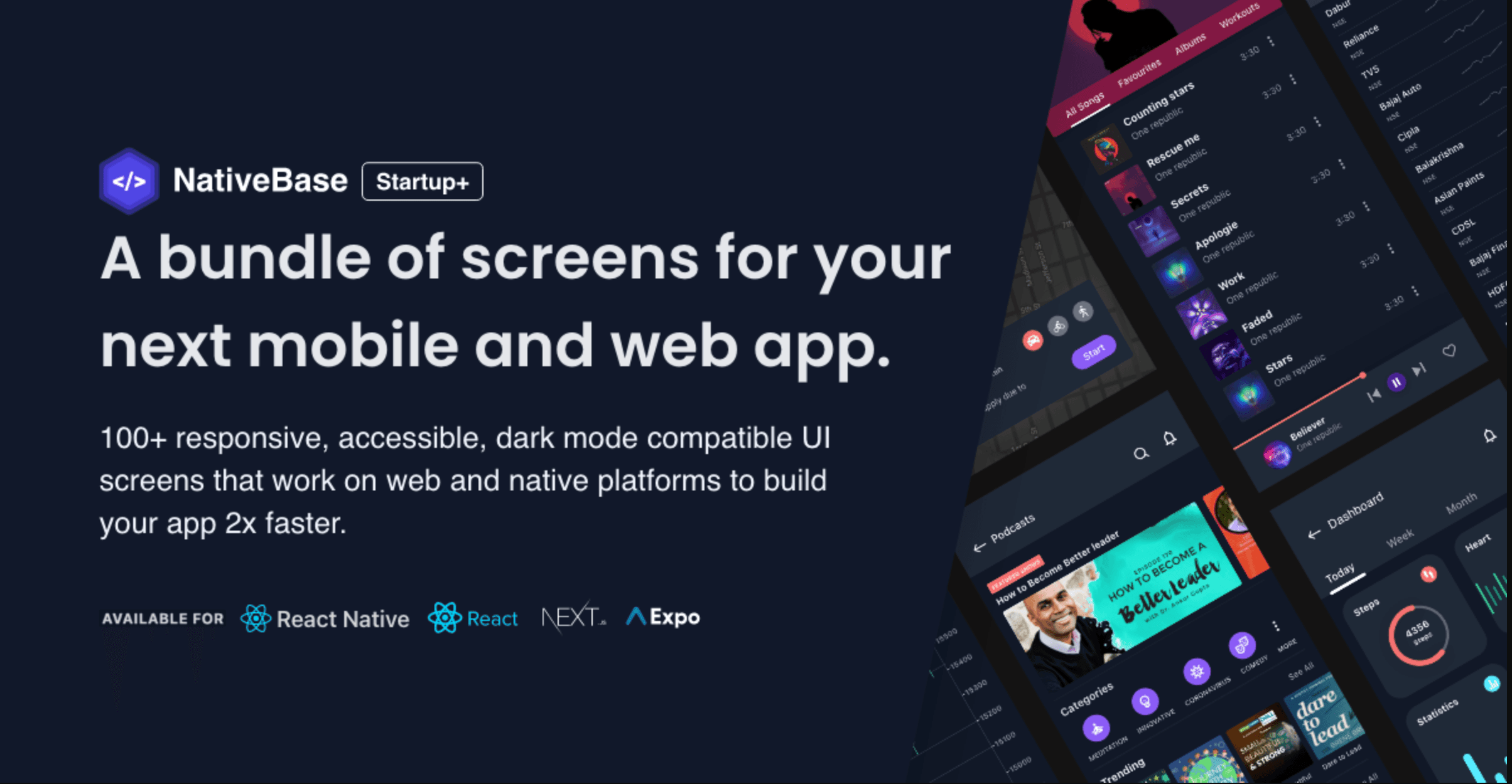 The only React and React Native Template you'll ever need
