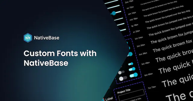 Custom Fonts with NativeBase