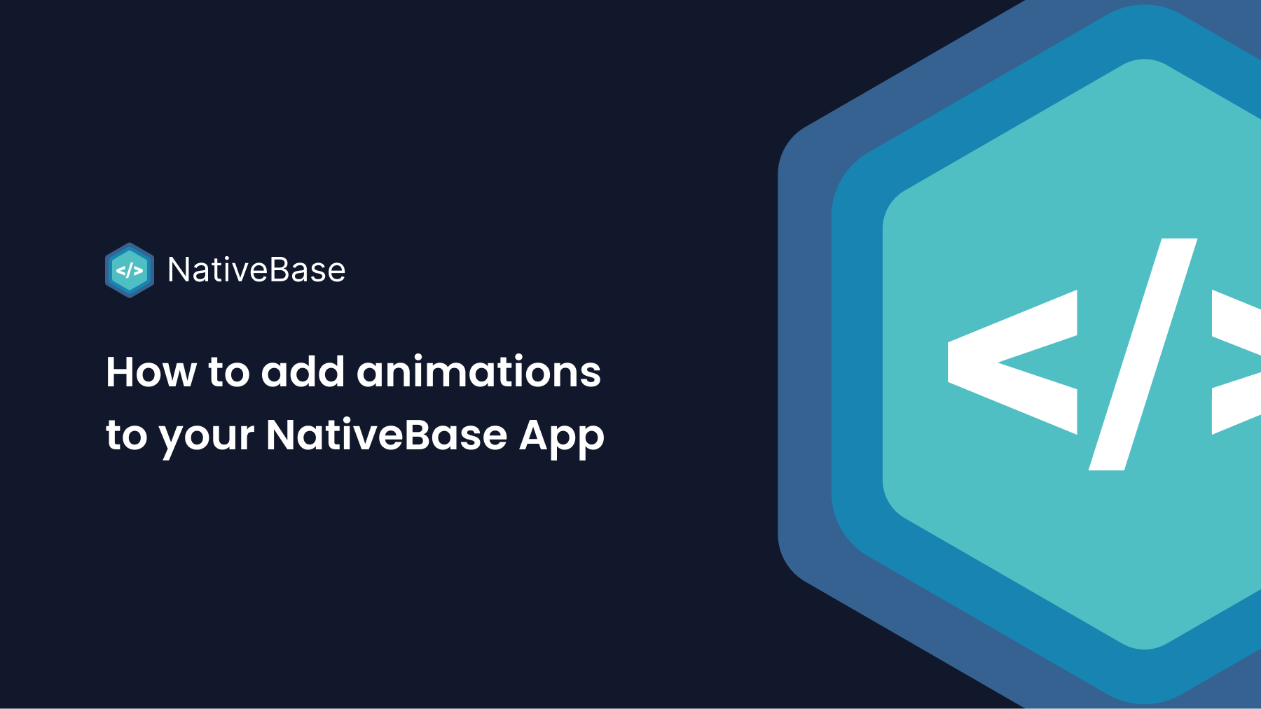 How to add animations to your NativeBase App