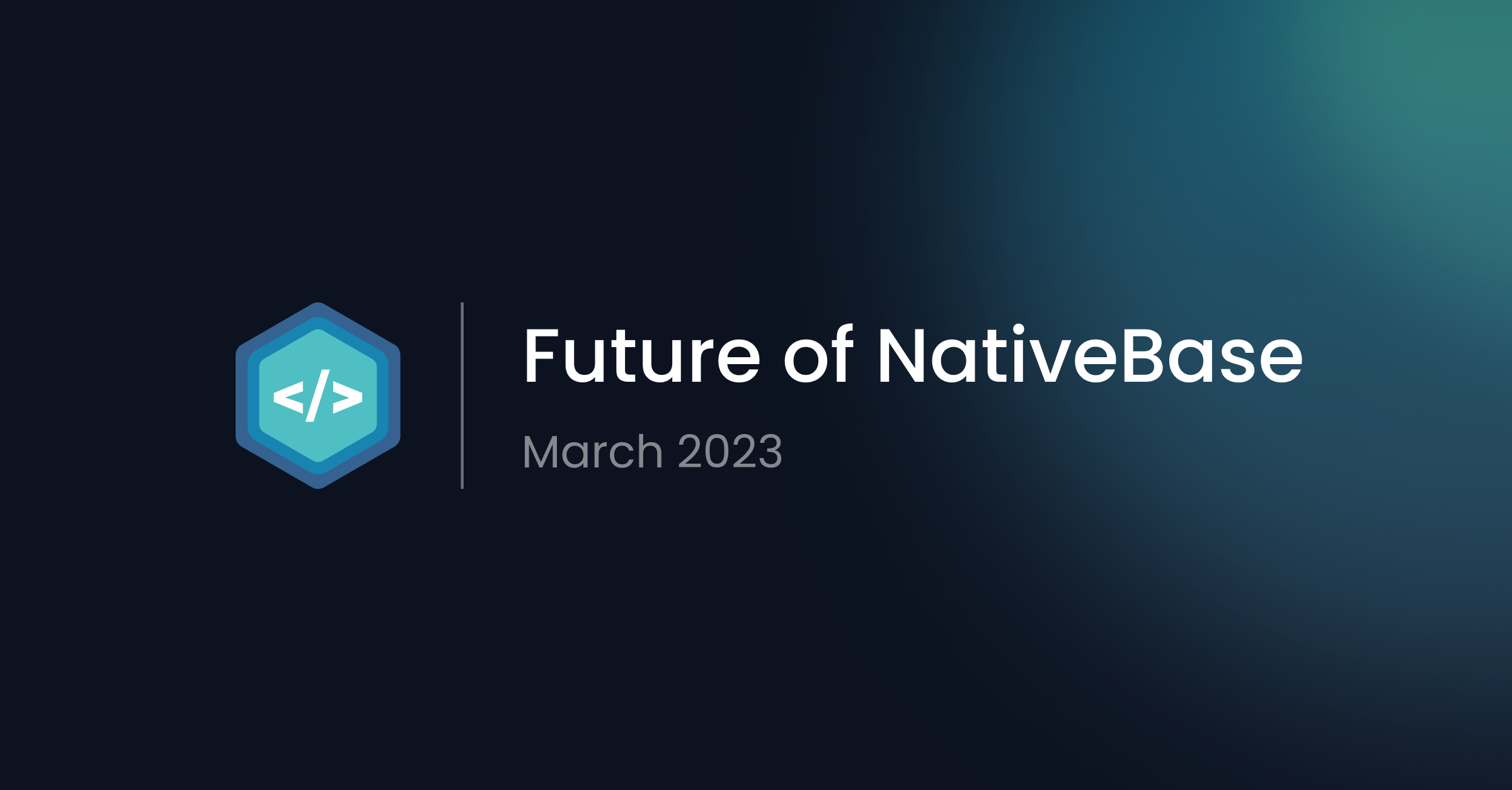 The future of NativeBase: March 2023